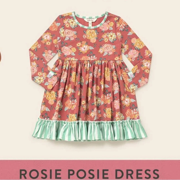 Matilda Jane Wonderment Rosie Posie Dress Gorgeous Floral Size 8 NWOT - Picture 1 of 5
